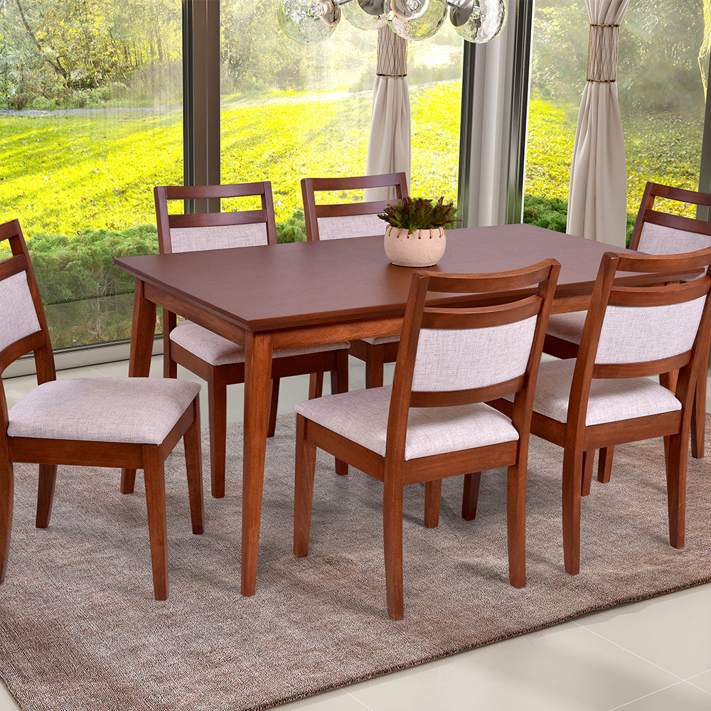 SILLA DE MADERA CARIBE REFINATTO CASTAÑO | V47
