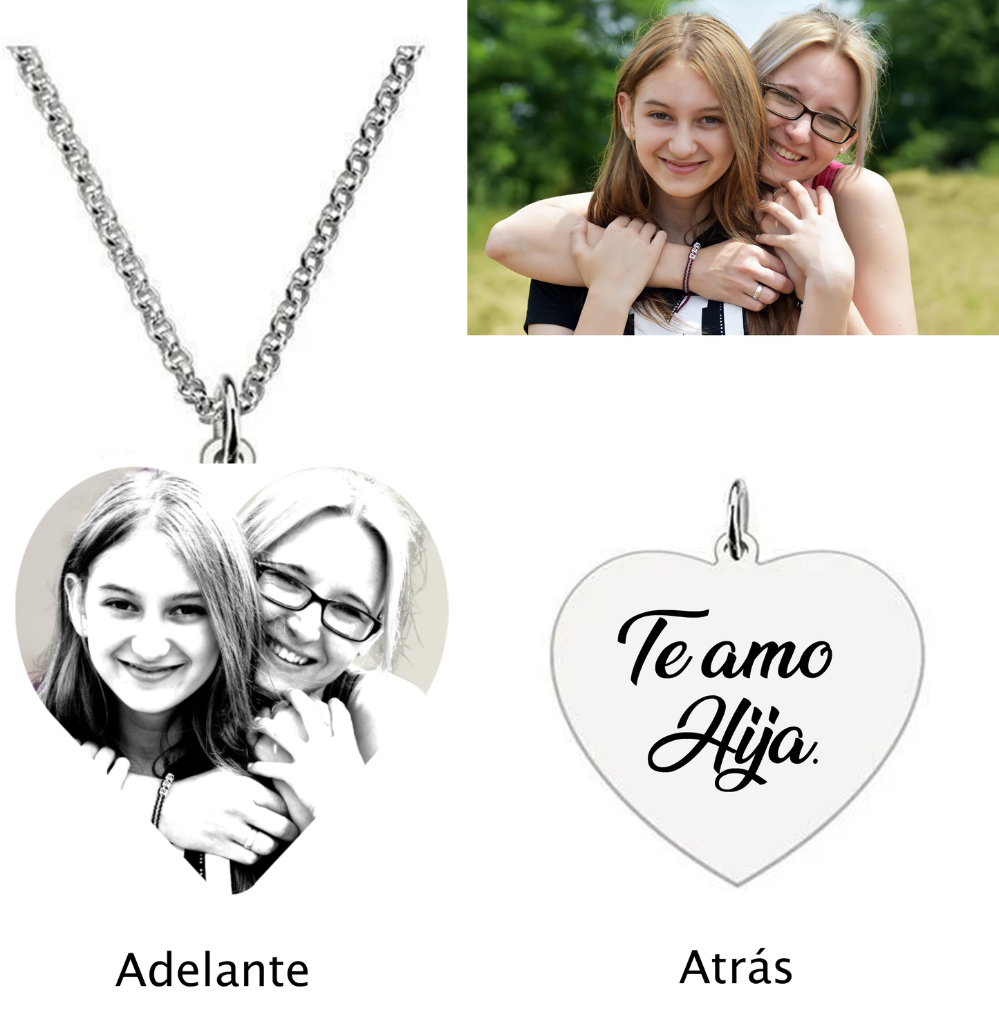 Cadena con fotograbado