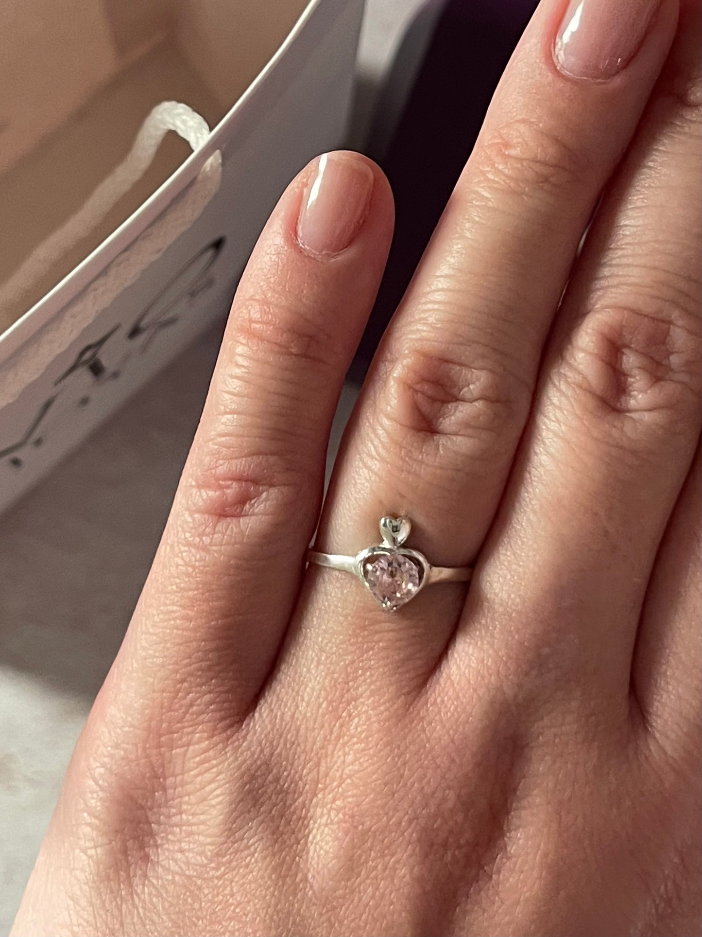 Anillo Corazones radiantes 009