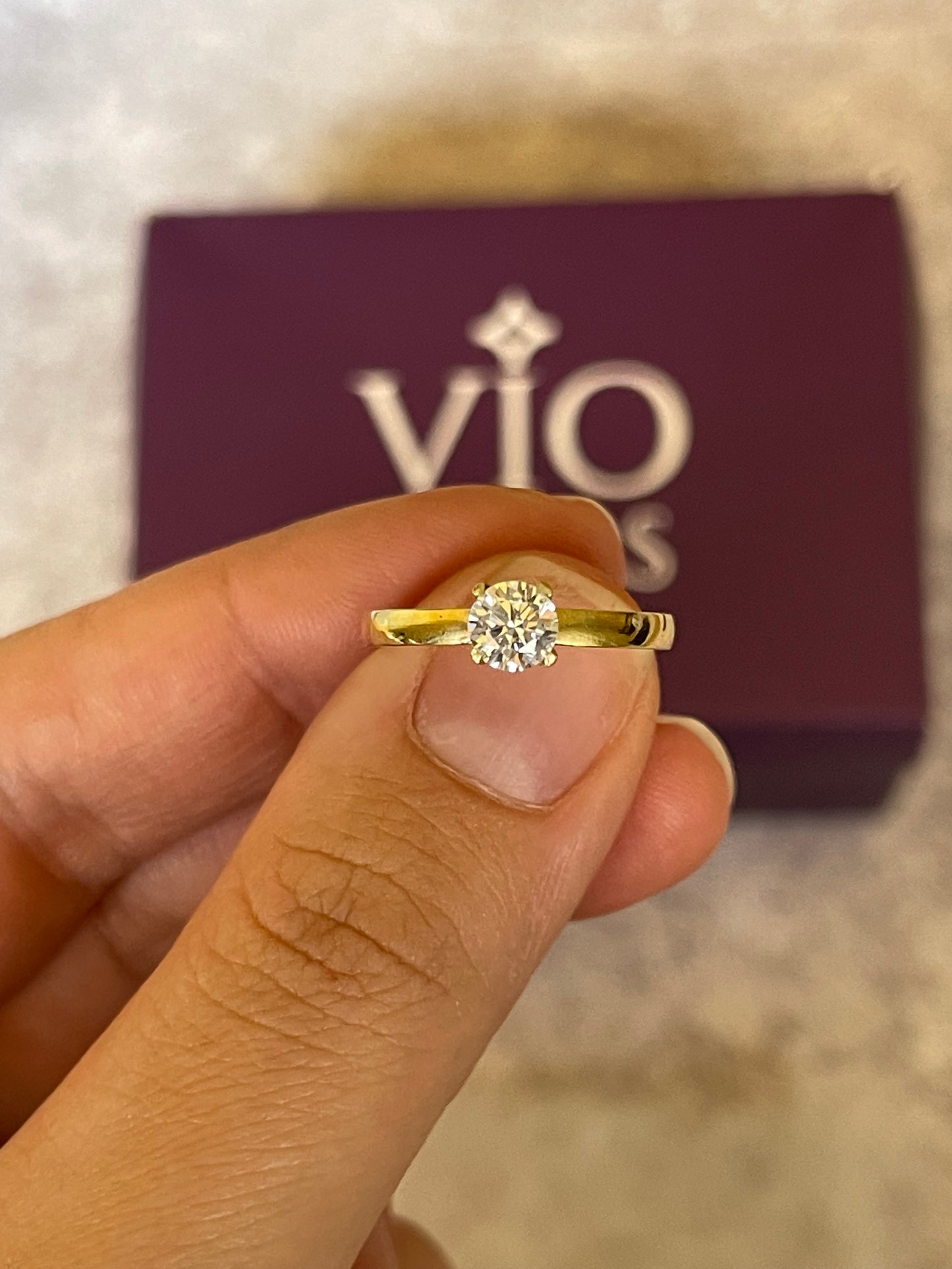 Anillo Safer G001A oro 10k