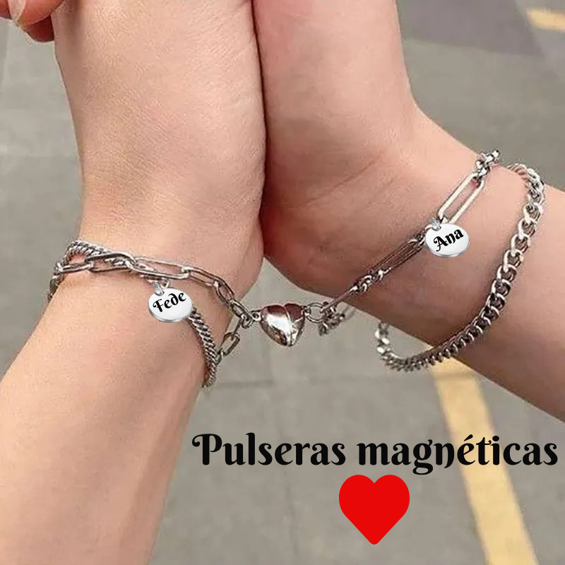 Pulsera magnéticas corazón