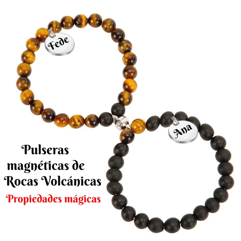 Pulsera rocas volcánicas