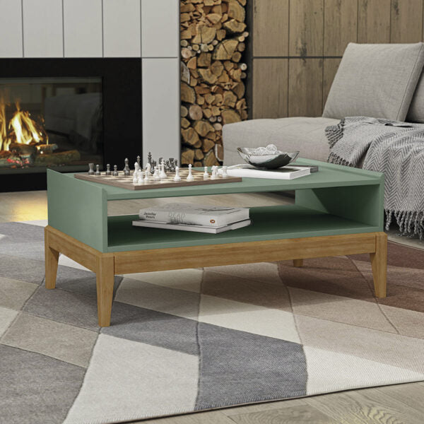 MESA DE CENTRO 2911BF FINESTRA VERDE|FREIJO