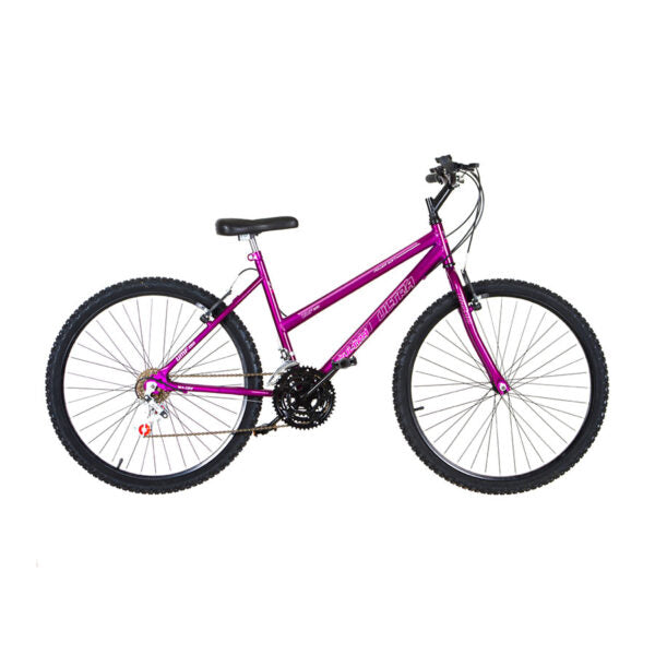 BICICLETA ULTRA BIKES FEMENINA ARO 26 18 MARCHAS BMF26 01 LILA