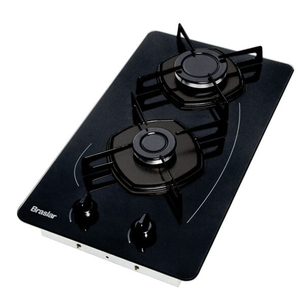 COOKTOP 2 HORNALLAS POP ABBATEC NEGRO