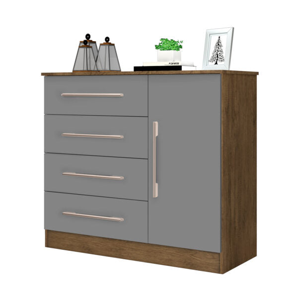 COMODA MALIBU NEW J&A JEQUITIBA|GRIS