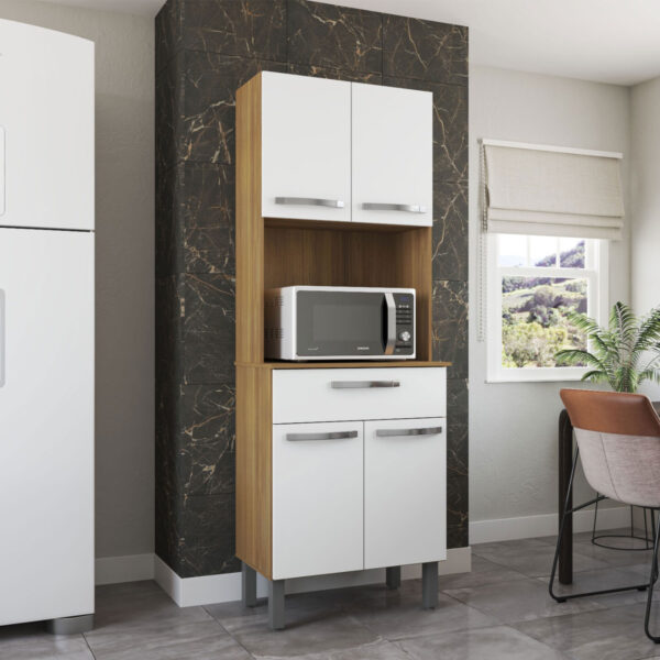 KIT COCINA 4 PUERTAS 1 CAJÓN BALLI FIORELLO FREIJO|BLANCO