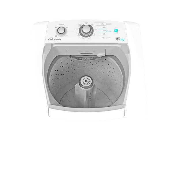 Lavarropas automática LCA Colormaq blanca 15 kilos