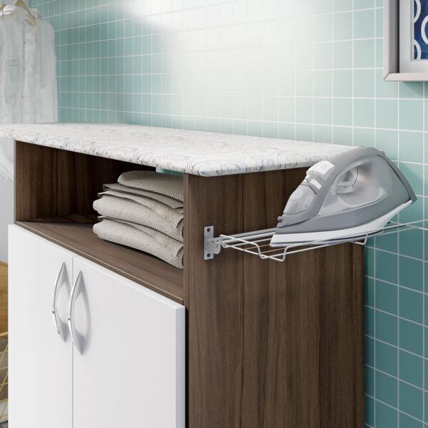 MESA DE PLANCHAR CRIATIVA NOTAVEL NOGAL TREND BLANCO