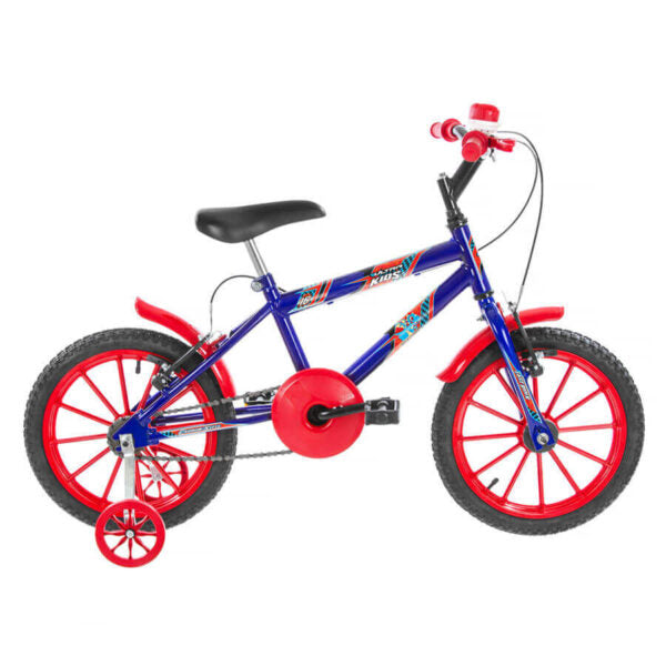BICICLETA ARO 16 KIDS ULTRA BIKES AZUL | ROJO