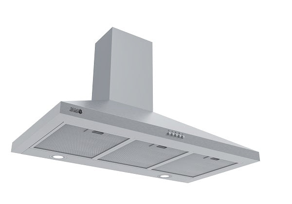 CAMPANA EXTRACTORA JAM 90 CM INOX 90A15-3VEL/LUZ LED-900M3/H-FILTRO DE CARBON