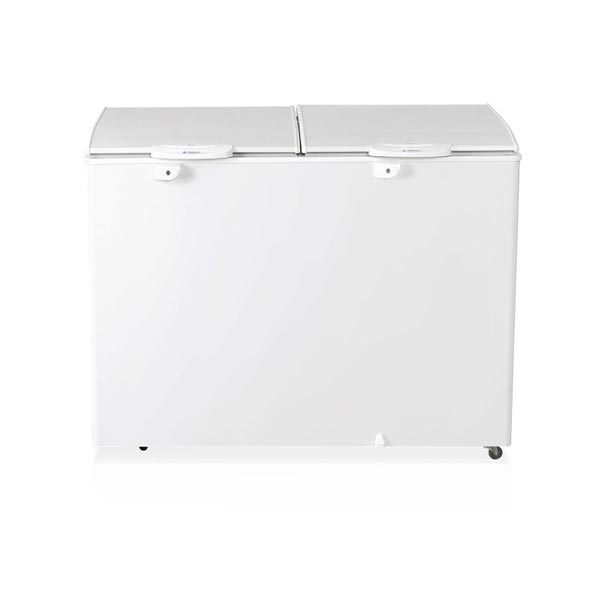 FREEZER GELOPAR TAPA CIEGA GHBS-410 COLOR BLANCO/