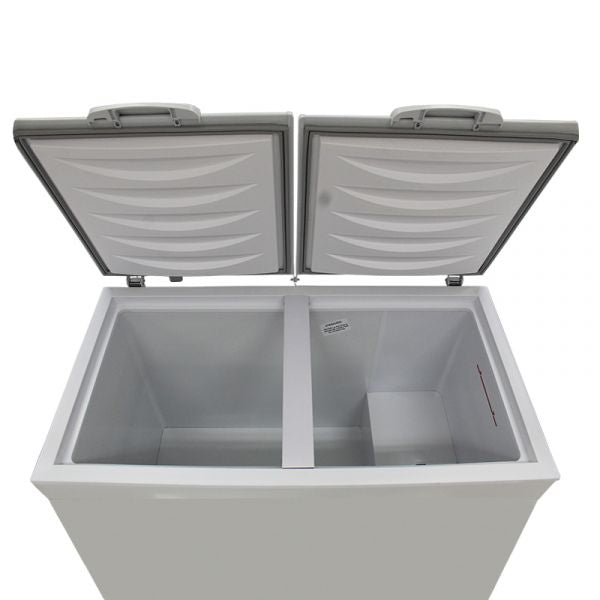 FREEZER GELOPAR TAPA CIEGA GHBS-410 COLOR BLANCO/