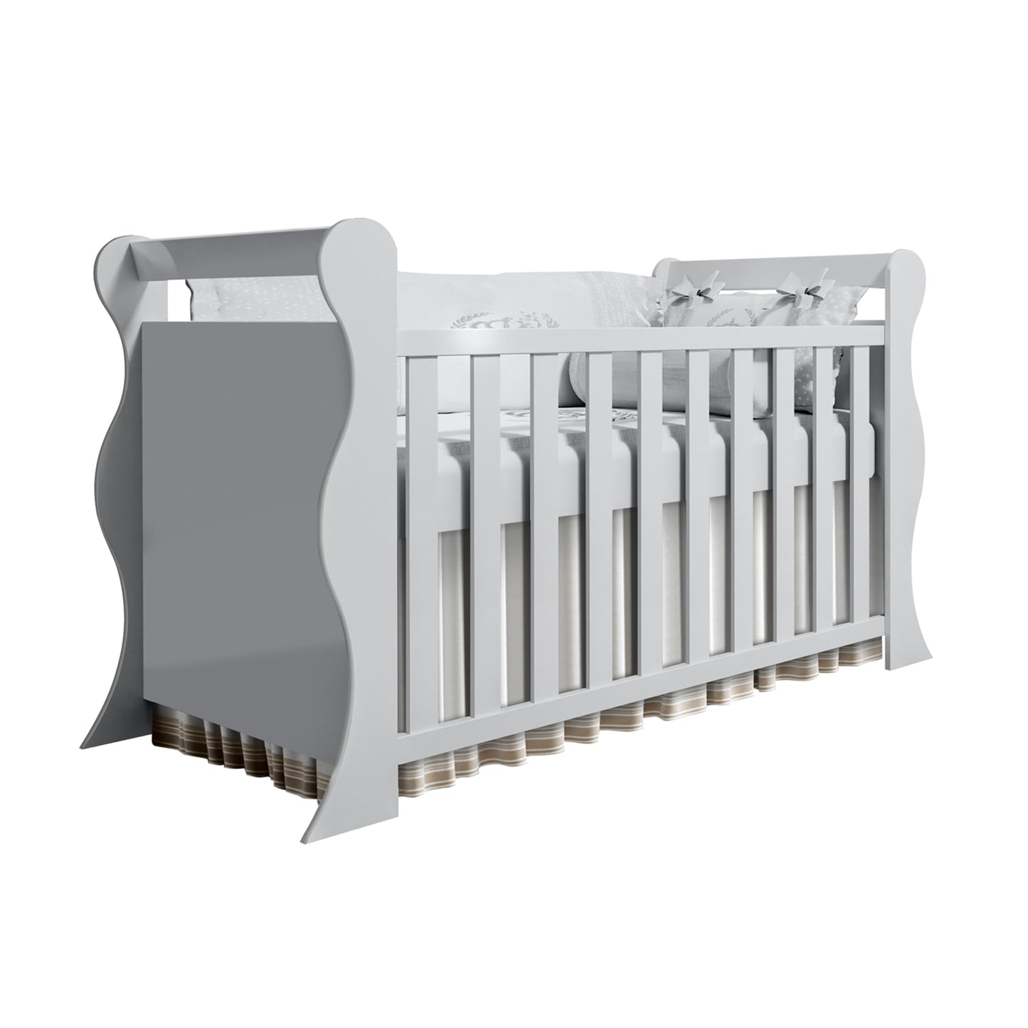 CUNA MINI CAMA SARA J&A BLANCO