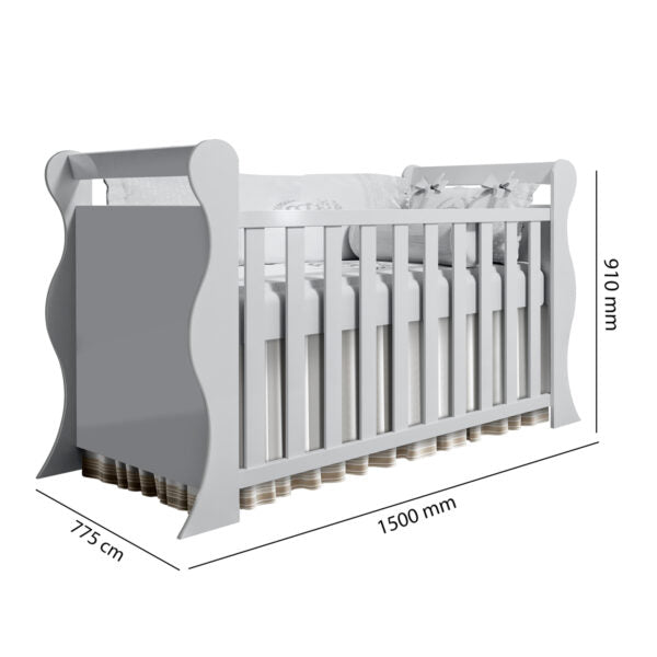 CUNA MINI CAMA SARA J&A BLANCO