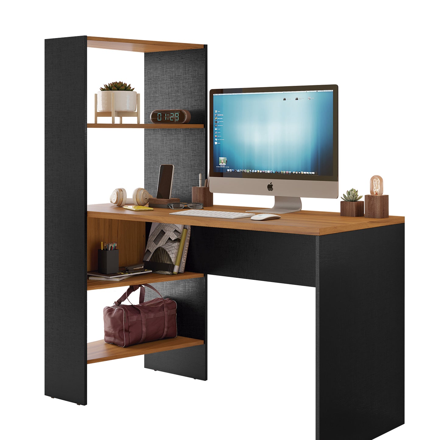 MESA OFFICE NT2105 NOTAVEL FREIJO TREND | NEGRO TEX