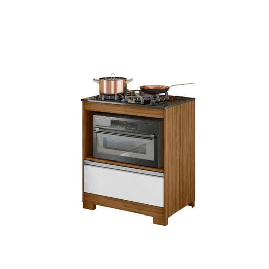 BALCON COOKTOP 750 1 CAJÓN TAMPO CORTADO NT3110 NOTÁVEL FREIJO TREND | BLANCO NEW | GRANITO