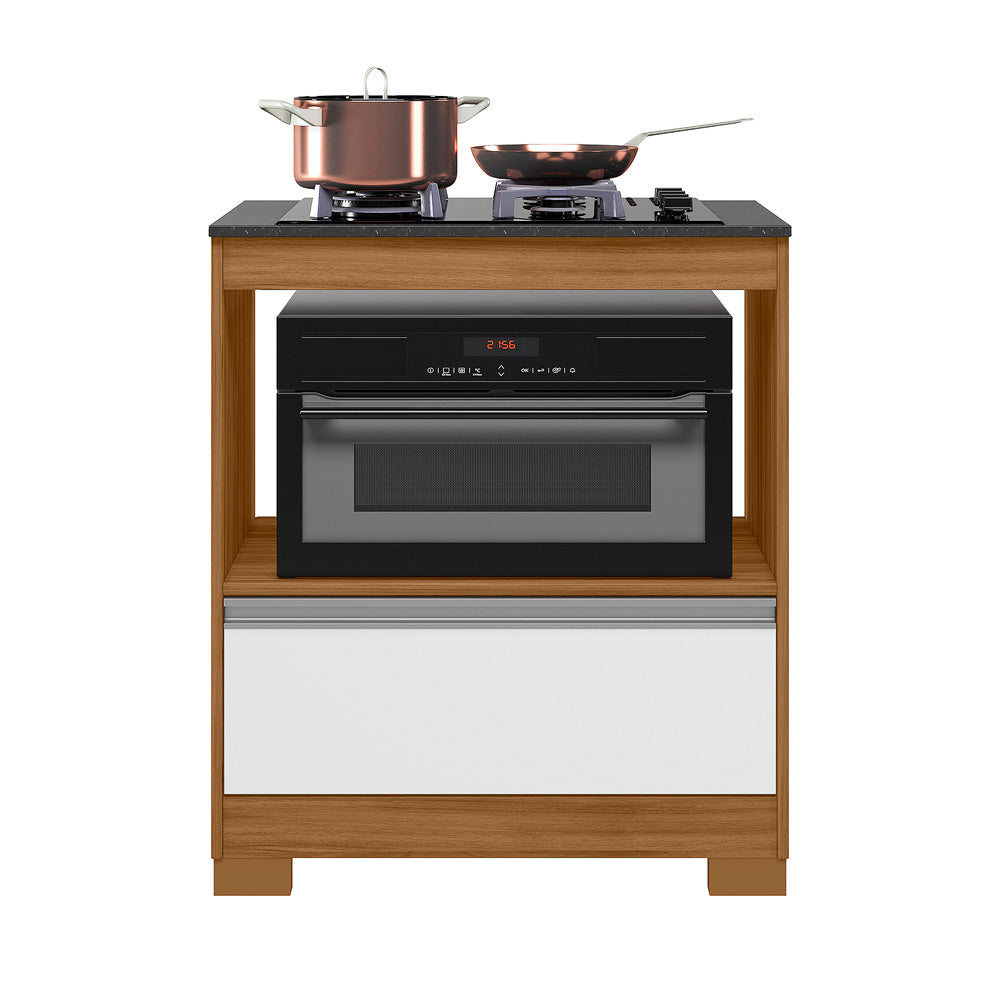 BALCON COOKTOP 750 1 CAJÓN TAMPO CORTADO NT3110 NOTÁVEL FREIJO TREND | BLANCO NEW | GRANITO