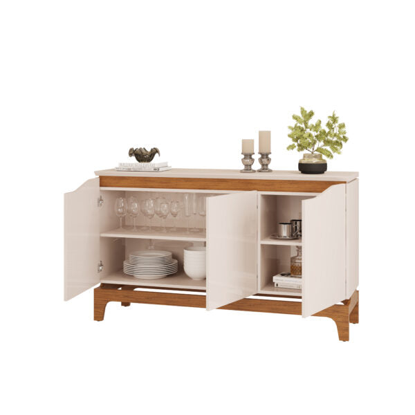 BUFFET 1390 3 PUERTAS NICE DJ FREIJO | OFF WHITE