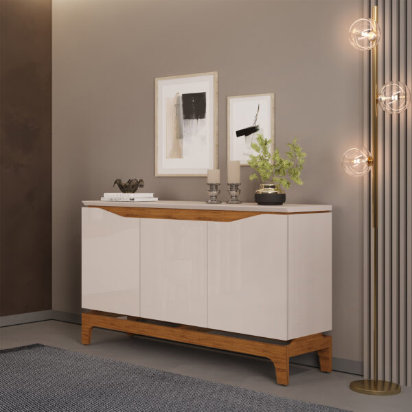 BUFFET 1390 3 PUERTAS NICE DJ FREIJO | OFF WHITE