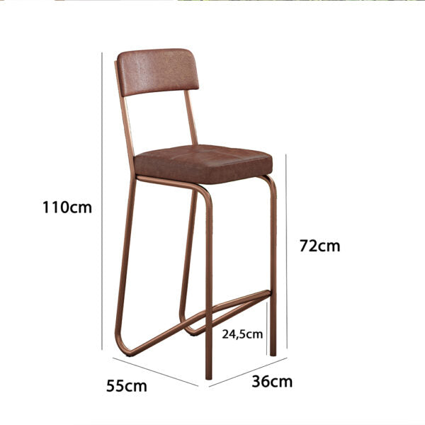 BUTACA NAGOIA FABONE COBRE | MARRON