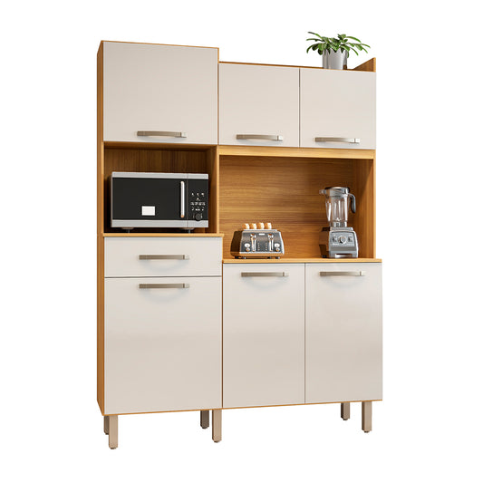 KIT COCINA 1325 6 PUERTAS 1 CAJÓN HAVAI FIORELLO FREIJO | OFF WHITE