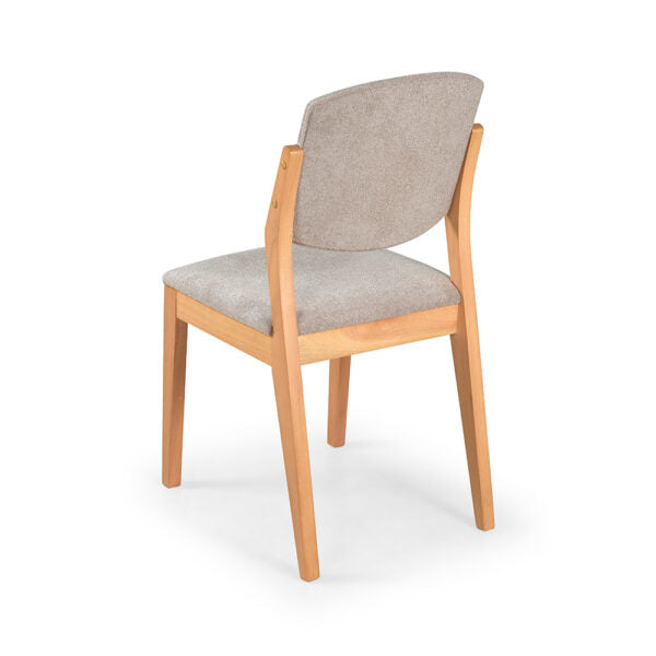 SILLA DE MADERA ISADORA REFINATTO ALMENDRA | V41