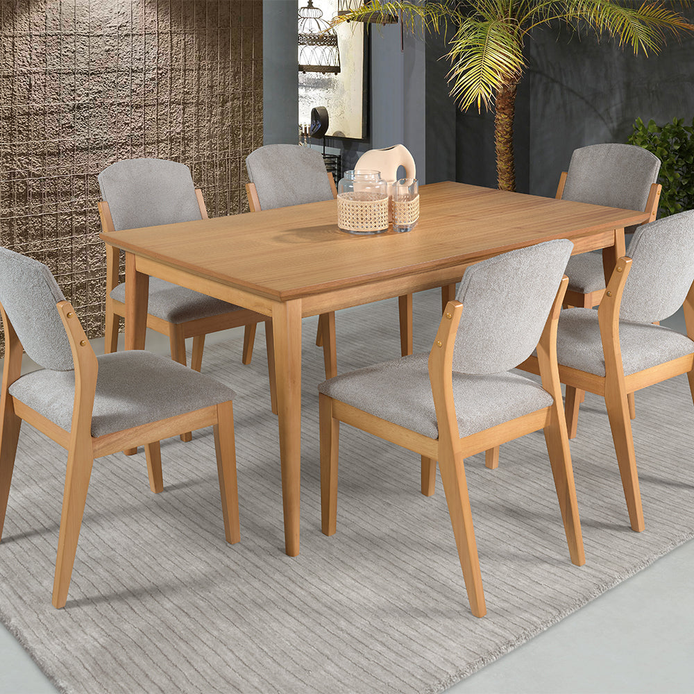 SILLA DE MADERA ISADORA REFINATTO ALMENDRA | V41