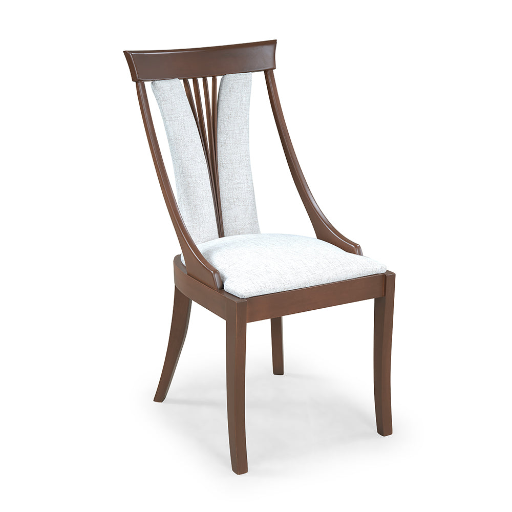 SILLA DE MADERA FLORENZA REFINATTO CASTAÑO | V41