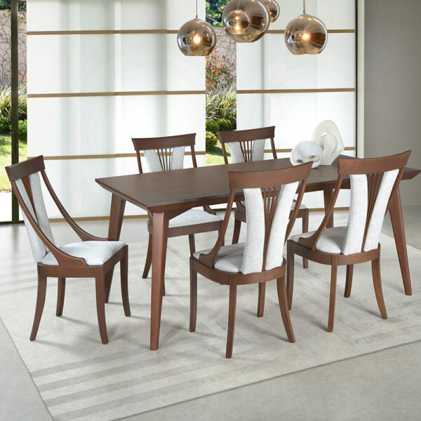SILLA DE MADERA FLORENZA REFINATTO CASTAÑO | V41
