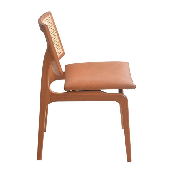 SILLA DE MADERA AMSTERDAM REFINATTO ALMENDRA | V45