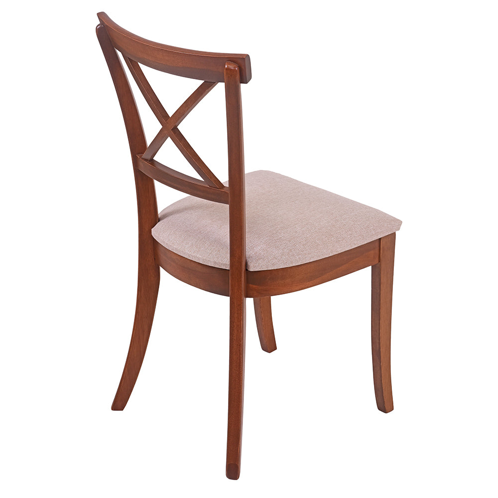 SILLA DE MADERA MIAMI REFINATTO CASTAÑO | V28