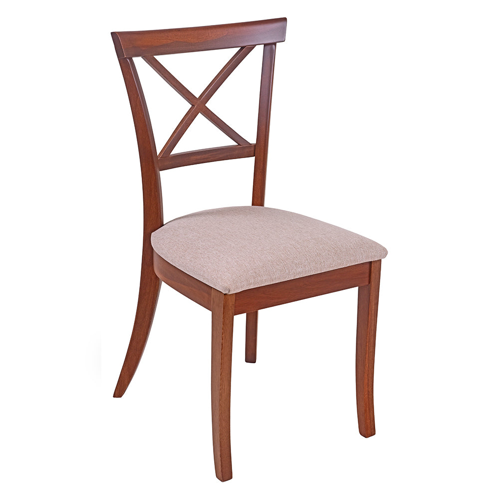 SILLA DE MADERA MIAMI REFINATTO CASTAÑO | V28