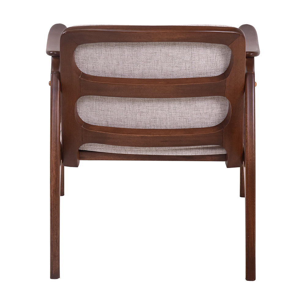 POLTRONA DE MADERA AGATA REFINATTO CASTAÑO | V52
