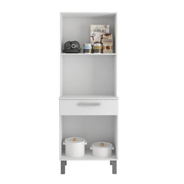 KIT COCINA 4 PUERTAS 1 CAJÓN BALLI FIORELLO BLANCO