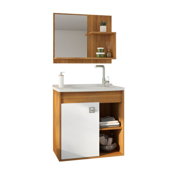 KIT DE BAÑO VERONA FIORELLO FREIJO|BLANCO