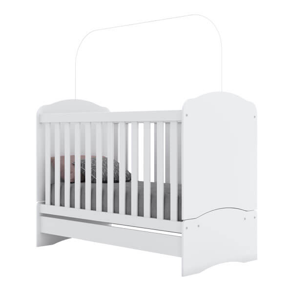 CUNA MINI-CAMA BALA DE MENTA I02 HENN BLANCO