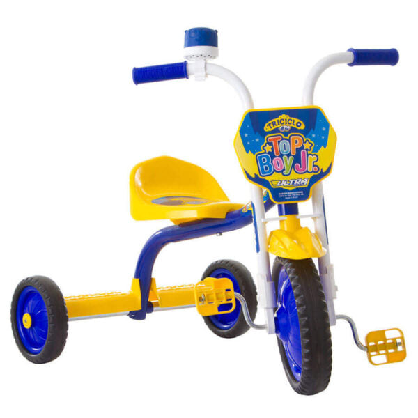 TRICICLO TOP BOY JR. ULTRA BIKES AZUL | AMARILLO