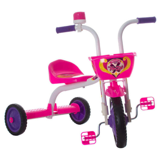 TRICICLO TOP GIRL ULTRA BIKES BLANCO | ROSA
